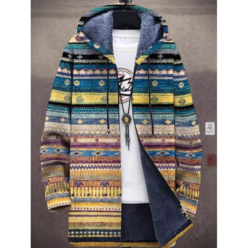Plush windproof jacket