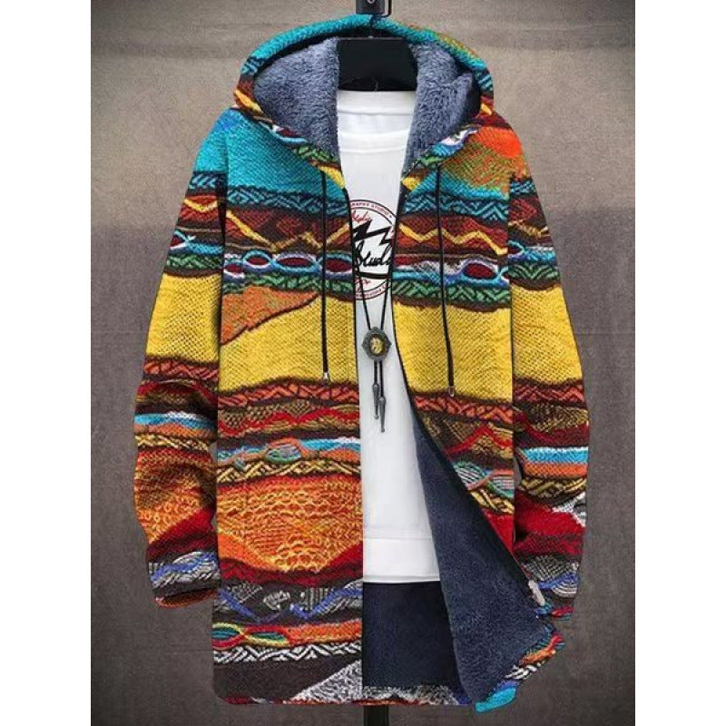 Plush windproof jacket