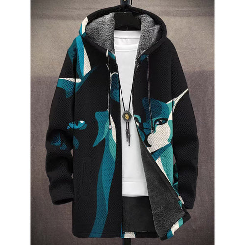 Plush windproof jacket